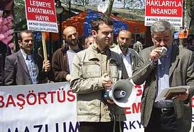 Akyazı'da 116. başörtüsü eylemi