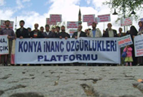 Konya'da 96. Başörtüsü Eylemi