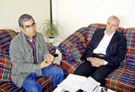 Tetikçisiyle yüzyüze...