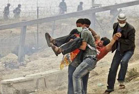 Siyonistler 9 Filistinliyi Yaraladı