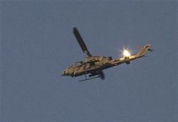 İki İsrail Helikopter'i Acil İniş Yaptı