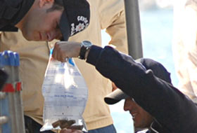 Oltasına "Kalaşnikof" Takıldı