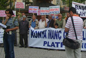 Konya'da 89. Başörtüsü Eylemi