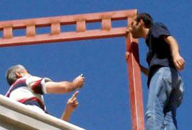 Vatandaşın sabrını taşıran intihar girişimi