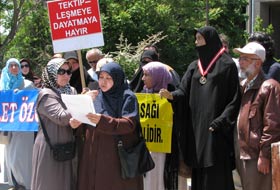 Ankara'da 174. Başörtüsü Eylemi (FOTO)