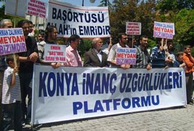 Başörtüsü Eylemlerinde Bu Hafta(FOTO)