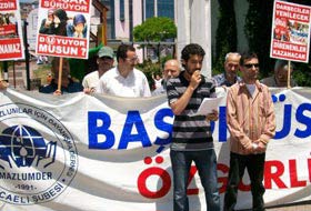 Kocaeli'de 216. Başörtüsü Eylemi