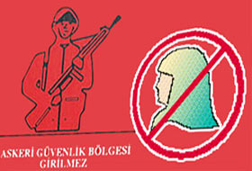 Eşi Örtülü Asker,Şimdi Kamyon Şöförü