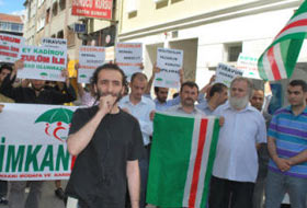 Çeçenleri Tutuklayan Mısır'a Protesto