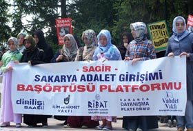 Sakarya'da 198. Başörtüsü Eyşemi (FOTO)