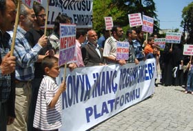 Konya'da 165. Başörtüsü Eylemi(FOTO)