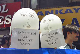 Ankara'da 179. Başörtüsü Eylemi