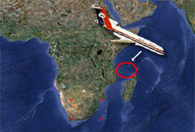 Yemen uçağından mucize kurtuluş