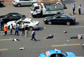 O fotoğraf trafik kazasıymış !