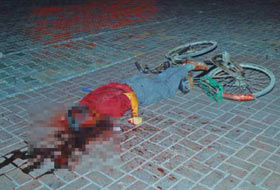 Cesetleri Parçalayıp Sergiliyorlar