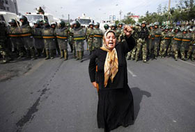 Uygur isyanının sembolü konuştu (FOTO)