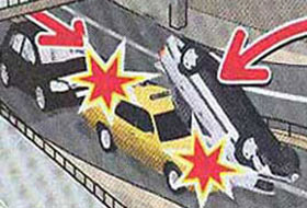 İstanbul'da bir garip kaza