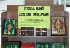 'Askıda Kuran' kampanyası başlattılar