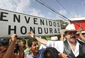 Manuel Zelaya ülkesine girdi - çıktı