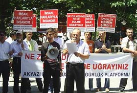 Akyazı'da 129. Başörtüsü Eylemi