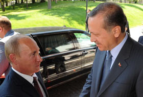 Erdoğan, Putin, Berlisconi Birlikte