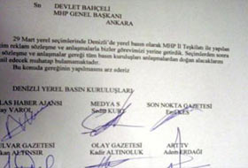 MHP'ye haber ambargosu