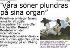 İsveç Gazetesi İsrail'e Direniyor