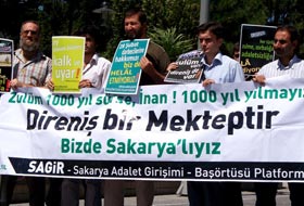 Sakarya'da 206. Başörtüsü Eylemi (FOTO)