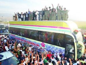 Dağdan inenlere kışla yolu gözüktü