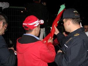 O polis açığa alındı