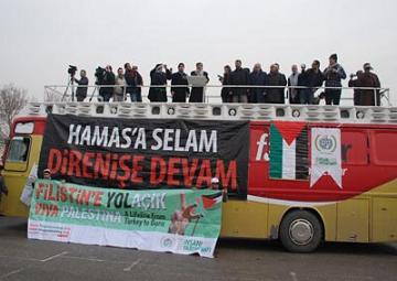 Filistin'e Özgürlük Konvoyu Zafer Kazandı (FOTO)