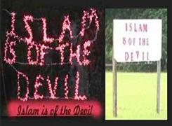 Kiliseden İslâm"a hakaret