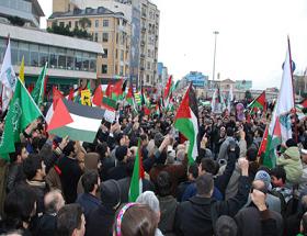 İstanbul Gazze'yi Unutmadı(FOTO)