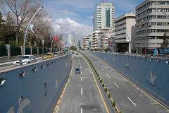 Yol güzergahına şok plan