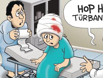 GATA Fena Çizildi (Karikatür)