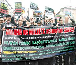 Cuma namazı sonrası eylem