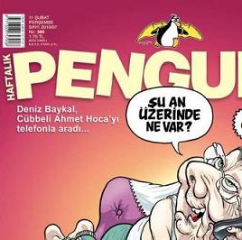 Penguen Cübbeli'ye Cübbe Giydirdi(Karikatür)