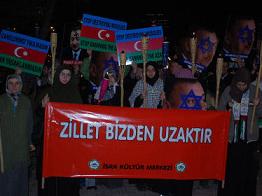 Azerbaycanlı Müslümanlara Düzenlenen Saldırı, Protesto Edildi