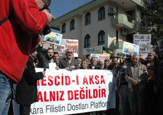 Ankara'dan Mescid-i Aksa'ya Destek(FOTO)