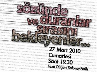 Fatih'te Şehidleri Anma Programı