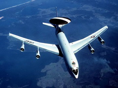 ABD Radar Uçağı Düştü