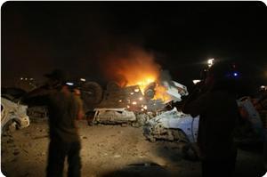 İsrail,Gazze'ye Saldırdı