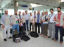 Yaralı Aktivistler Gazze'ye Gitti