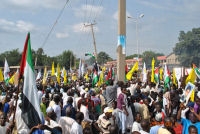 Nijerya'da Mahşeri Kudüs Yürüyüşü(FOTO)