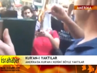 Kur'an-ı Kerim'i Yaktılar(VİDEO)