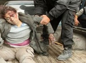 İsrail Ordusu'ndan gazetecilere dayak!