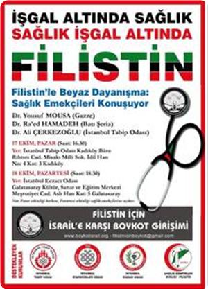 Filistin"le Beyaz Dayanışmaya
