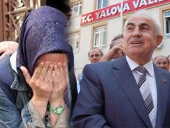 Valinin unutamadığı ağlayan başörtülü