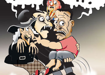 Başörtüsünden Korkan Zombiler!