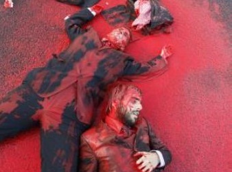 NATO'ya Protesto-FOTO